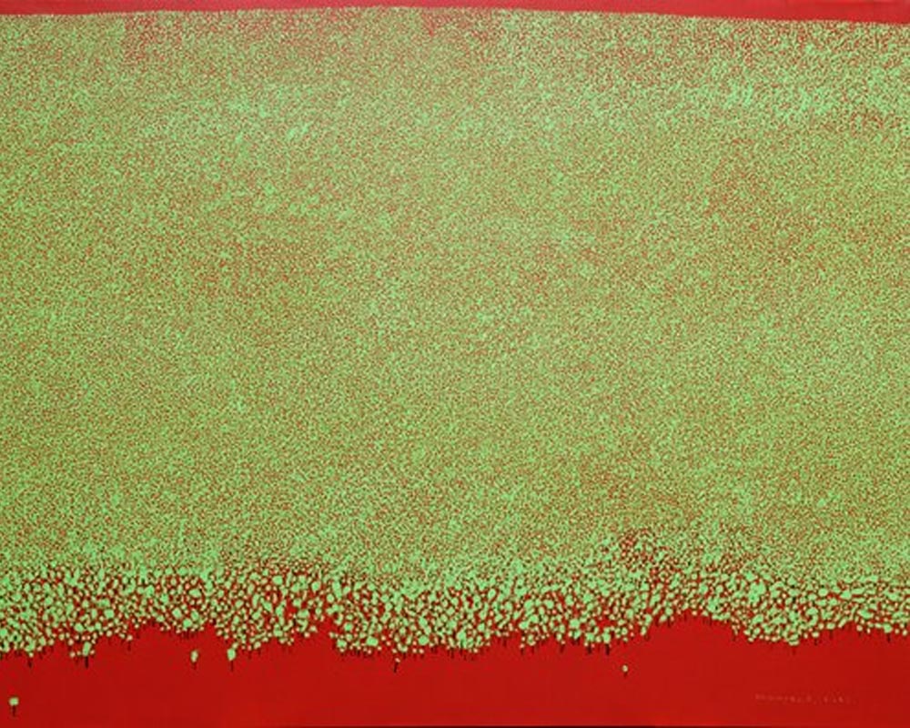 차정숙 개인전 《CHROMA DOT: 시간의 밀도》